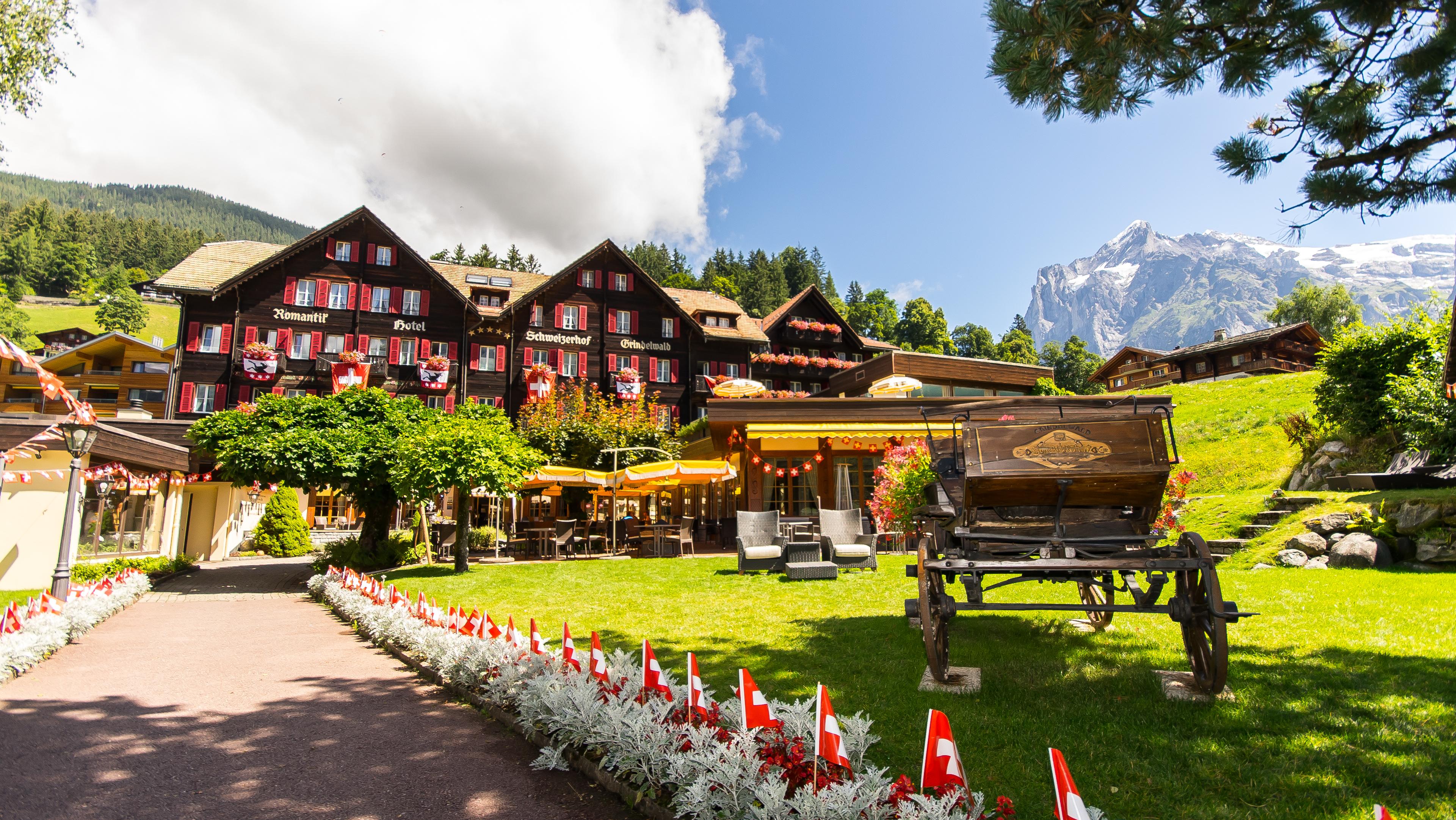 Romantik Hotel Schweizerhof Grindelwald Exterior photo