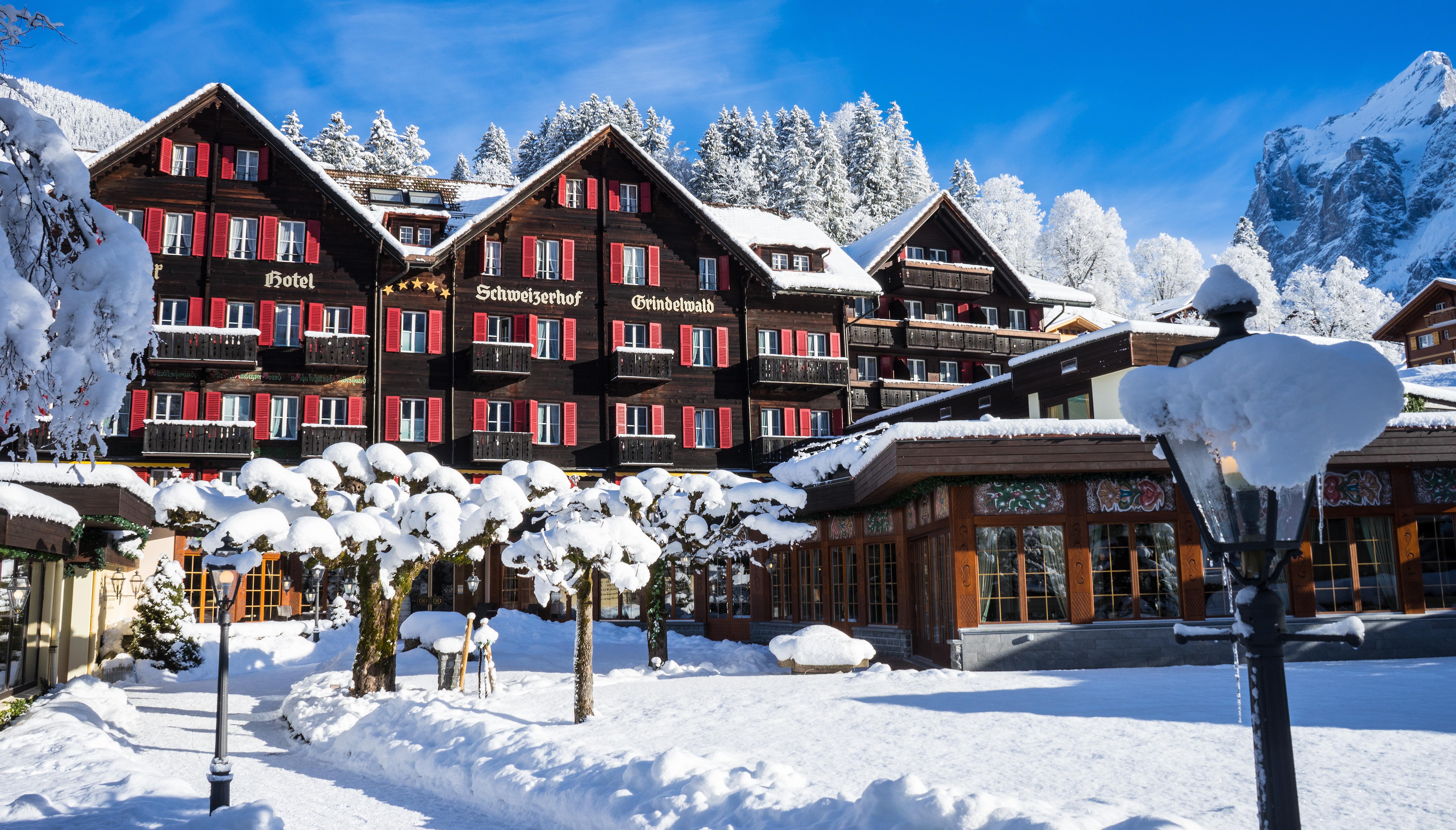 Romantik Hotel Schweizerhof Grindelwald Exterior photo